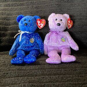 Ty Beanie Babies Decade 10 Year Anniversary Bears 2003